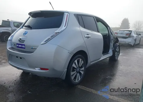 2013 Nissan Leaf Sl из США, поврежденный, VIN 1N4AZ0CP6DC416793